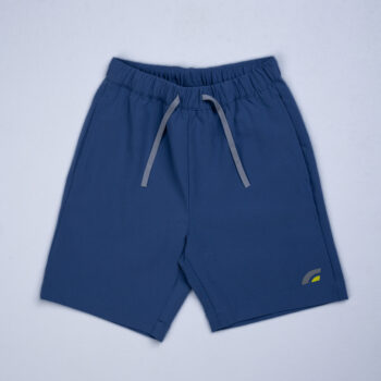 SHORT WITH LOGO - BLUE-65, 130