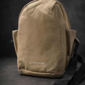 BAG WITH LOGO - Khaki, FREE