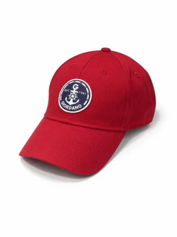 CAP WITH LOGO - RED, FREE