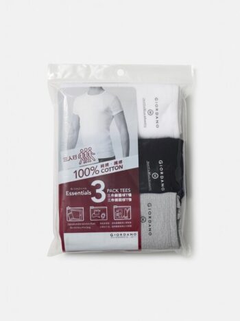 UNDERWEAR CREW TEE PACK 3 PIEC - MIX-22, S