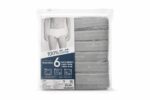MEN BRIEFS 6 PIECES - GREY, S