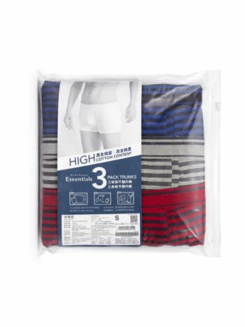 MEN TRUNKS 3 PIECES - MIXCOLOR, S