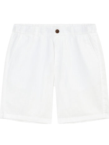 LINEN COTTON SHORT - WHITE-01, M