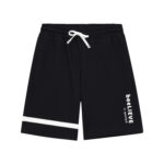 SHORT WITH PRINT - Black, 120