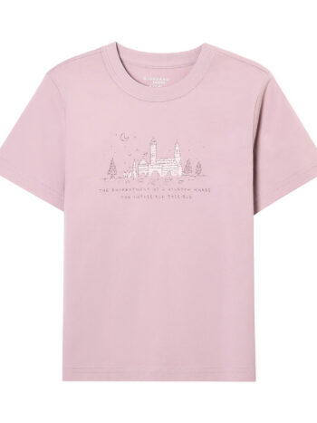 T-SHIRT WITH PRINT - PURPL-21, 155