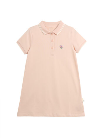 POLO WITH EMBROIDERY - PINK, 130
