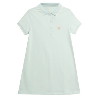 POLO WITH EMBROIDERY - LT-GREEN, 140