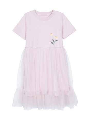 DRESS WITH EMBROIDERY