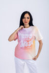 T-SHIRT WITH PRINT - WHITE, S