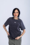 T-SHIRT WITH PRINT - Black, S