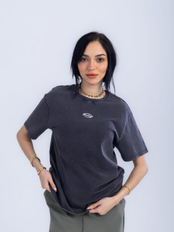 T-SHIRT WITH PRINT - Black, S