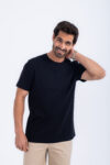 BASIC TEE CREW NECK - Black, S