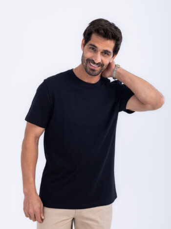 BASIC TEE CREW NECK - Black, S