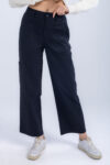 WIDE LEG PANT - Black, S