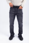 STRETCH JEAN - DK-GRAY, 30