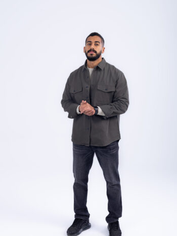 WORKWEAR SHIRT - DK GREEN, S