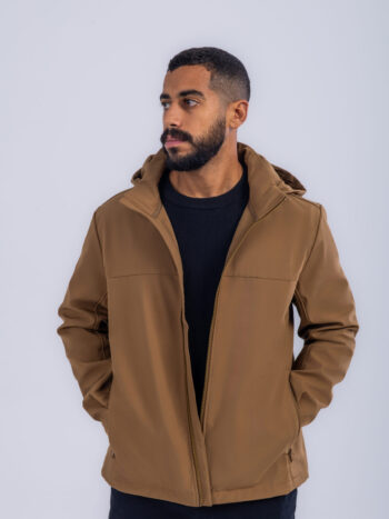 SOFTSHELL JACKET - Green, S