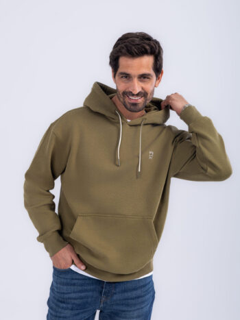 FRENCH TERRY HOODIES - Green, S