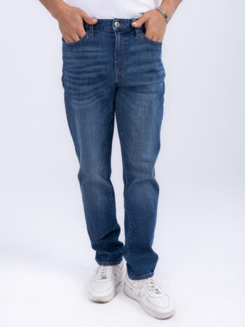 SUPER STRETCH JEAN - MID BLUE, 30