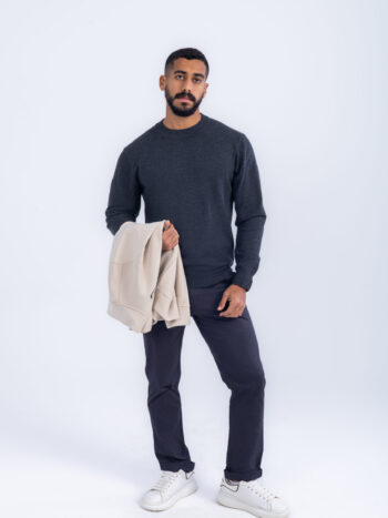 MOCK NECK PULLOVER SWEATER