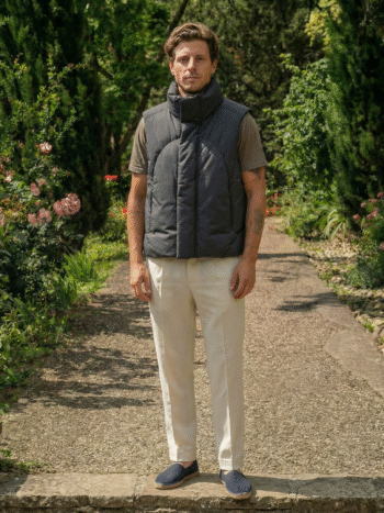 QULITED VEST - Black, S