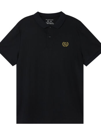 LIQUID TOUCH POLO - Black, S