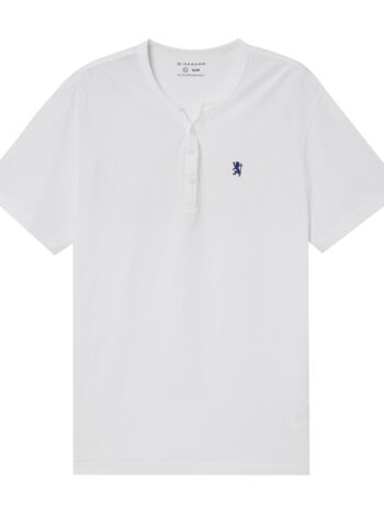 T-SHIRT WITH EMBROIDERY - WHITE, S