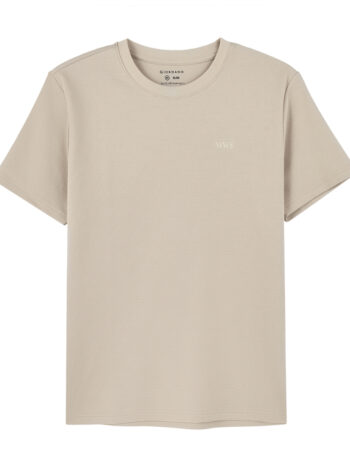 WAFFLE TEE - Khaki, S