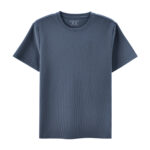 WAFFLE TEE - Blue, S