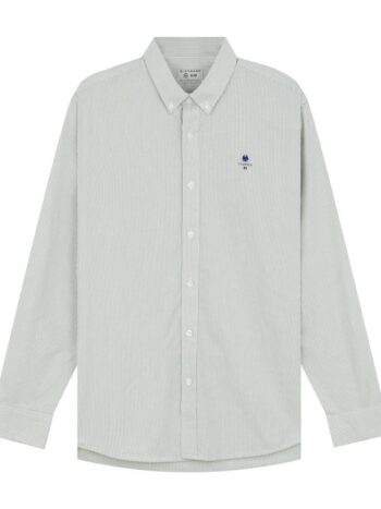 OXFORD SHIRT WITH EMBROIDERY - GreenStp, S